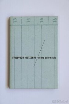 Mimo dobro a zlo - Friedrich Nietzsche