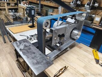 Pásová bruska pro pás 50x1500mm+měnič+dáreček. Výprodej