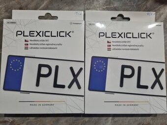 Neviditelné držáky SPZ