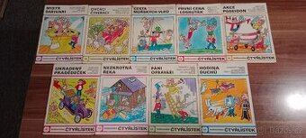 Čtyřlístek č. 107 - 115. Ročník 1983