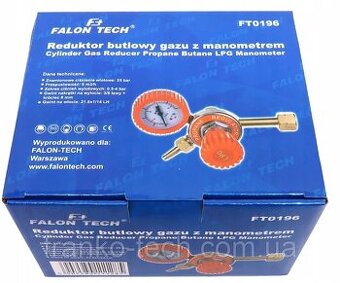 Reduktor nový/nepoužitý s manometrem FT0196 Falon Tech