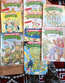 Komiksy TURTLES 1992/1,2,3,6,7,10,11,12.