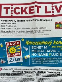 Koncert Rádia Blanik, Konopiště