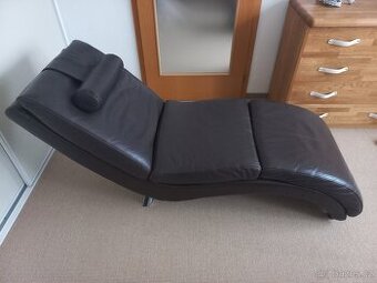 Kožené relaxační křeslo