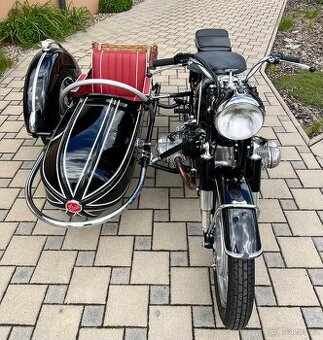 BMW R69S Sidecar -1960 - velmi pěkný stav - 1