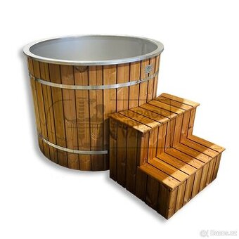 NEREZOVÁ ochlazovací káď, koupací sud k sauně
