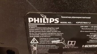 Smart televize 2kusy philips 7000 za obě 82 a 109cm