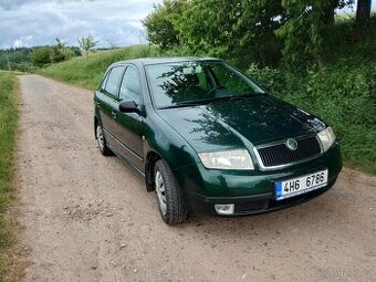 Škoda Fabia 1.4 MPI + LPG - Velice pěkná + tažné zařízení