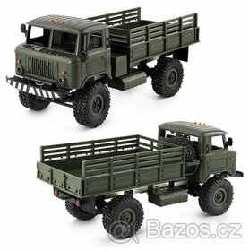 RC Military Truck GAZ WPL B24 1/16 4WD zelený