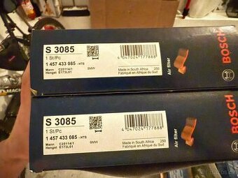 BMW E46 BOSCH 1457433085 Vzduchový filtr