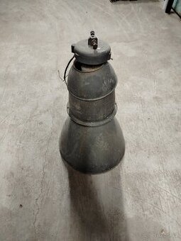 Smaltovaná retro lampa - 1