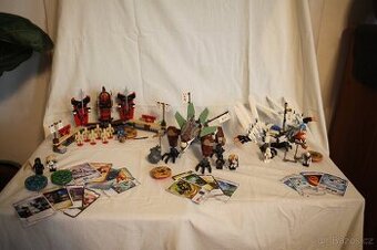 LEGO Ninjago 2011 - 3 sety + minifigurky a příslušenství