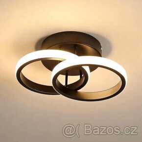 Moderní LED svítidlo - bílé/černé