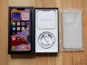 APPLE iPhone 13 Pro 256GB Graphite - ZÁRUKA - TOP -100%BAT.