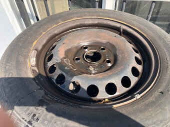 Plechový disk Š Octavia II 15" + letní pneu 195/65 R15