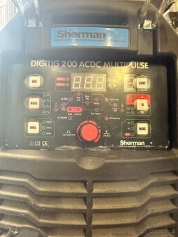 TIG sherman digitig 200 AC/DC multipulse