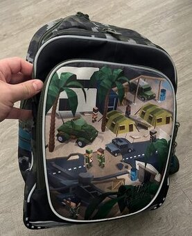 Školní batoh / aktovka TOPGAL vojenský minecraft