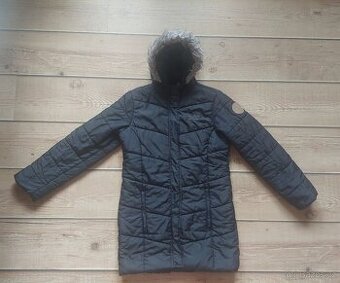 Dívčí bunda, parka vel. 146/152