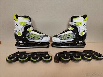 Brusle 2v1 (Lední a kolečkové)