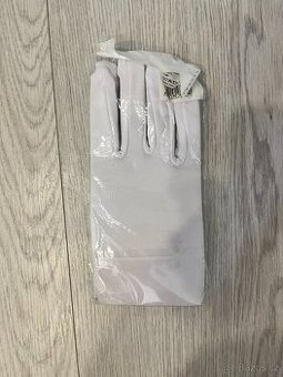 RUKAVICE  společenské bílé chlapecké