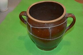 Starožitná kameninová doza