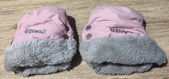 Teplé rukávníky na kočárek