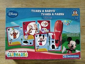 Elektronická hra Tvary a barvy Mickeyho klubík