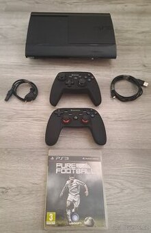 PS3 Superslim + 2 ovladače