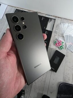 Samsung Galaxy S24 ULTRA jako nový, BOHATÉ PŘÍSLUŠENSTVÍ