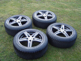 4X ZIMNÍ HLINÍKOVÁ KOLA ŠKODA OCTAVIA III,II 205/55 R16..TOP