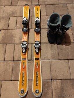 Dětské lyže Dynastar + lyžáky