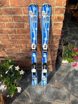 Dětské sjezdové lyže, hůlky