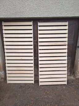 2x pevný bukový laťkový rošt Compact - nosnost 180 kg