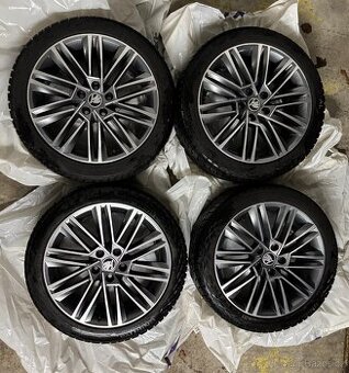 Alu kola zimní - originál Škoda Luxon 18", Octavia IV