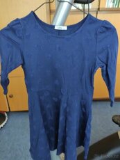 Dívčí šaty modré