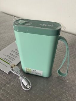 Přenosná Bluetooth tiskárna štítků Nelko P21 – Mentolová