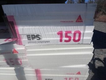 Prodám polystyren  EPS 150 Tl.80 ,1000x1000  cena 15000kc
