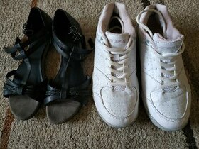 Dámské botasky a sandále, vel. 40