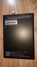 Lenovo A7010a48 baterie BL256 button tlačítka - 1