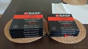 Magnetofonové pásky BASF LH hifi DP26 18cm - 7kusů
