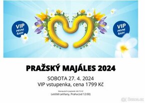 Pražský majáles 2024 VIP vstupenka