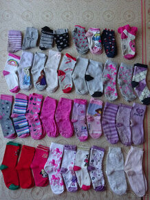 Set dívčích ponožek vel. 23-26