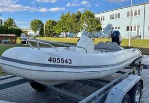 Motorový člun Zodiac 420L se suzuki 50HP