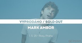 Mark Ambor Praha Roxy 1.5.2025