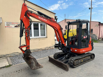 Minibagr Kubota KX101-3&4,r.v.2016, Prodloužené rameno