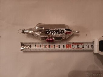 Starožitná vánoční ozdoba -Zeppelin, 1.světová válka