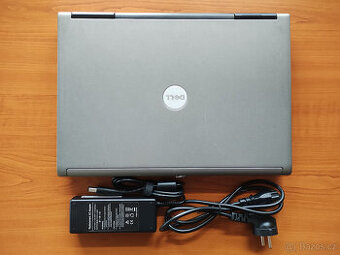 notebook Dell Latitude D630 + nový zdroj, baterie 3hod