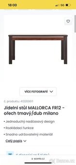 Jídelní stůl - Mallorca