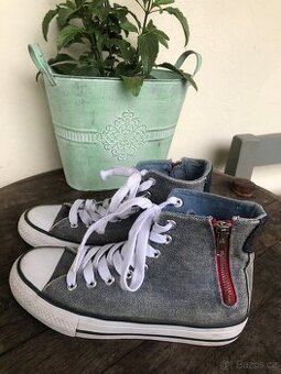 Boty alá Converse, vel. 36