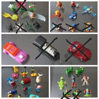 Figurky z Kinder vajíček